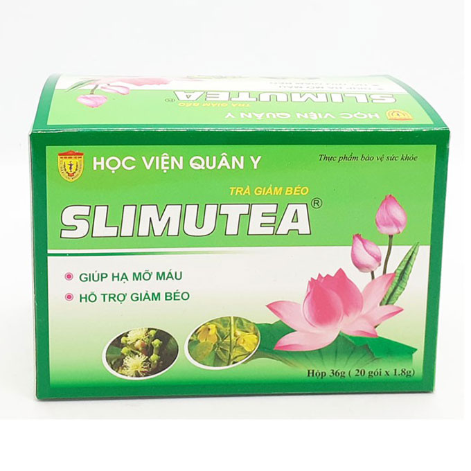 Trà giảm cân Học Viện Quân Y Slimutea, Hộp 20 túi