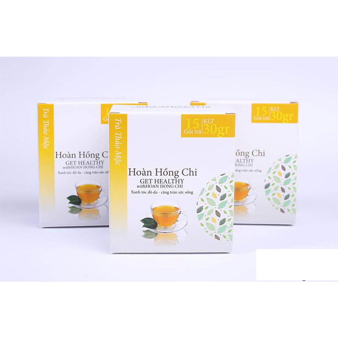 Trà tăng cân Hoàn Hồng Chi , Hộp 15 gói