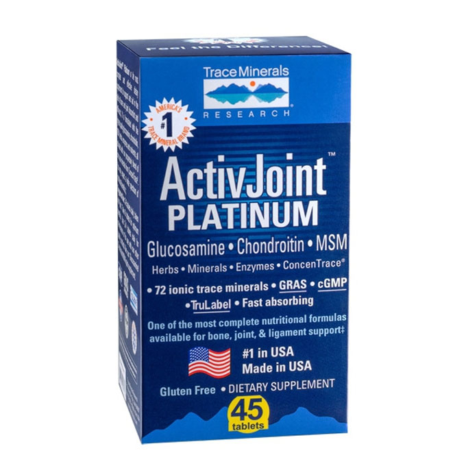 TraceMinerals ActivJoint Platinum, Hộp 45 viên