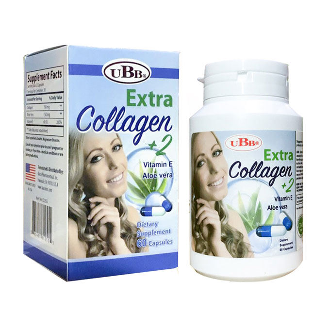 UBB Extra Collagen, Hộp 60 viên