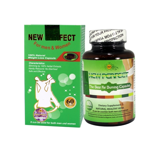 Viên uống giảm cân New Perfect USA, Hộp 60 viên