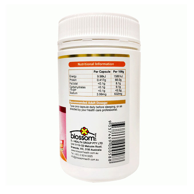 Viên uống nhau thai cừu Blossom Super Sheep Placenta 40000mg, Hộp 100 viên