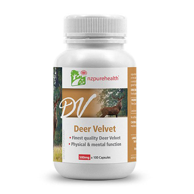 Viên uống nhung hươu Newzealand Nzpure Deer Velvet, Hộp 30 viên