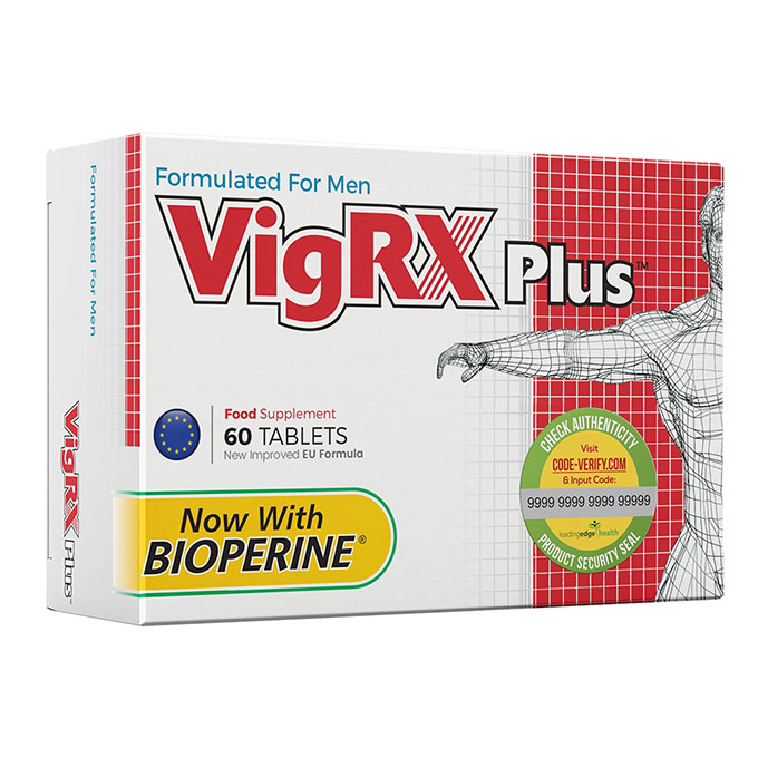 Vigrx Plus tăng cường sinh lý và kích thước dương vật, Hộp 60 viên