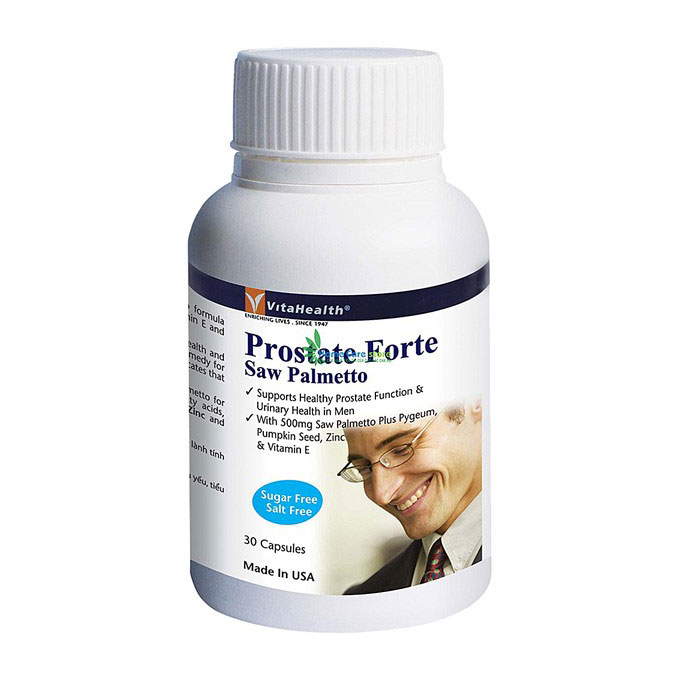 Vitahealth Prostate Forte, Hộp 30 viên
