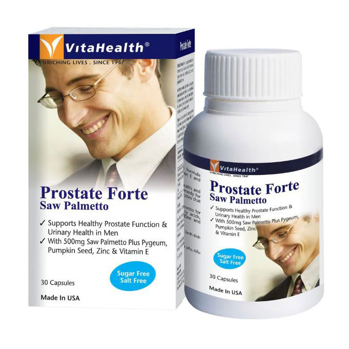 Vitahealth Prostate Forte, Hộp 30 viên