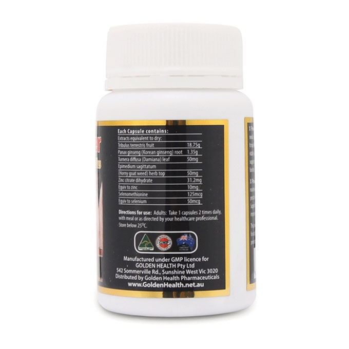 X Power Men Performance Plus tăng cường sinh lý nam, Hộp 60 viên