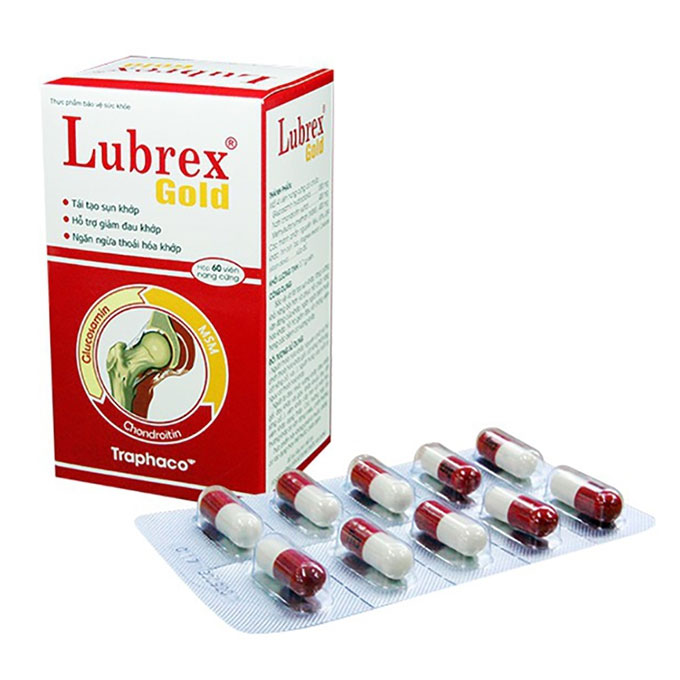 Xương khớp Traphaco Lubrex Gold, Hộp 50 viên