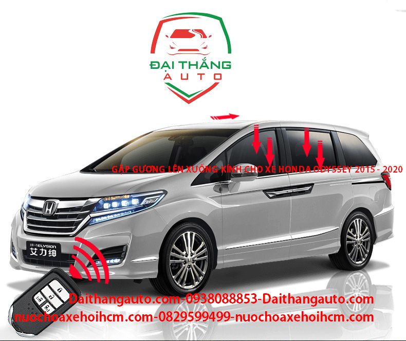 Honda Odyssey 2016 Nhập khẩu nguyên chiếc Nhật Bản  Nguyễn Phúc Thành   MBN128238  0908888342
