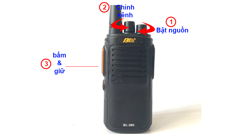 Bộ đàm JBL BL-380 Chính Hãng Giá Rẻ, Giao Hàng Trong 1 Giờ