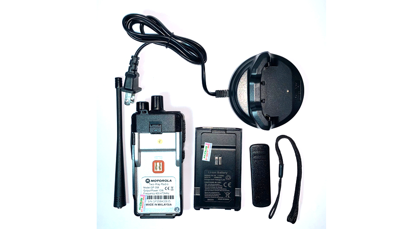 phụ kiện đầy đủ motorola gp358