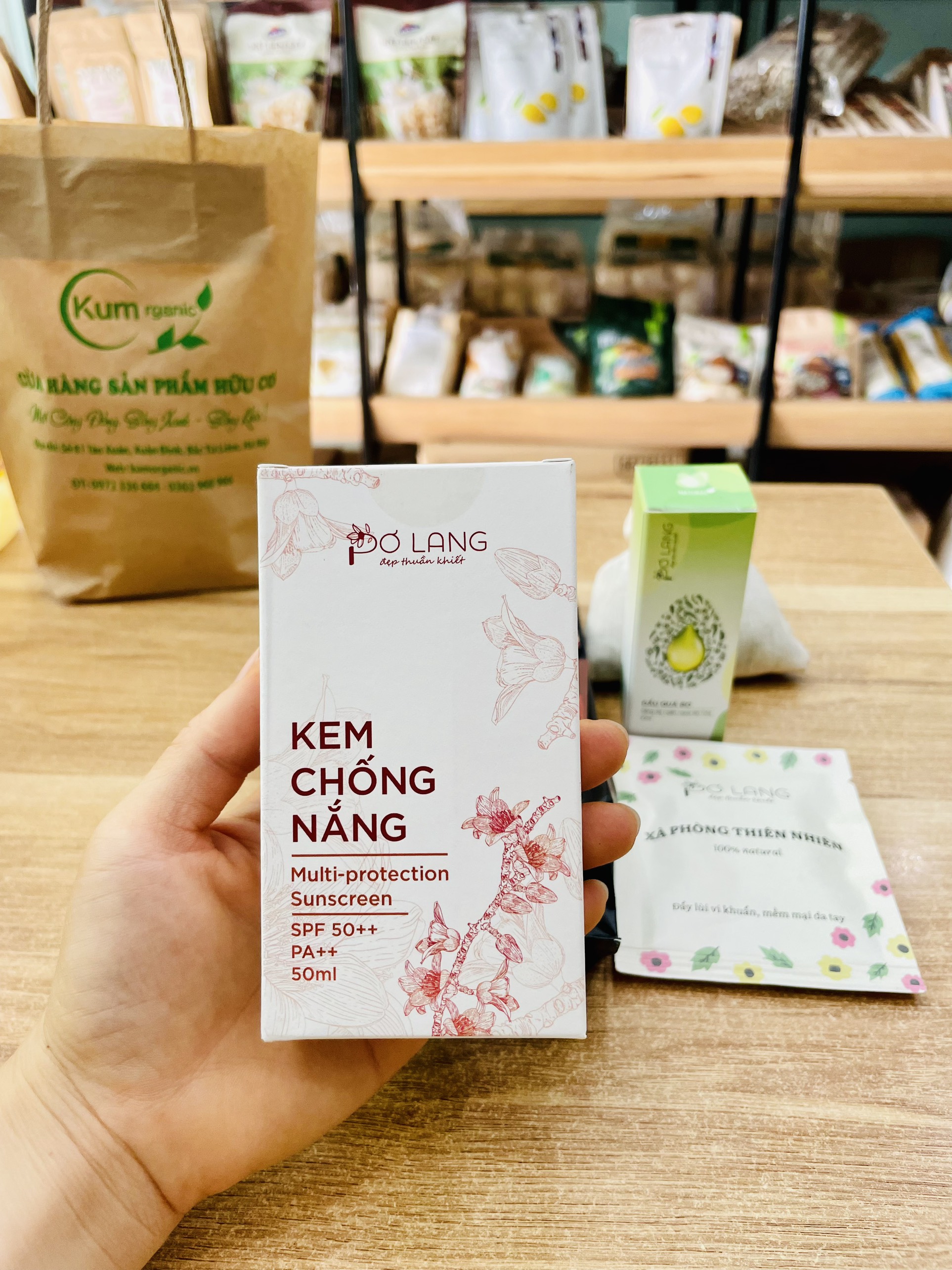 Kem chống nắng Pơ Lang SPF50+, PA++