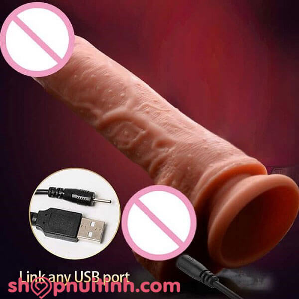 dương vật giả sử dụng sạc usb