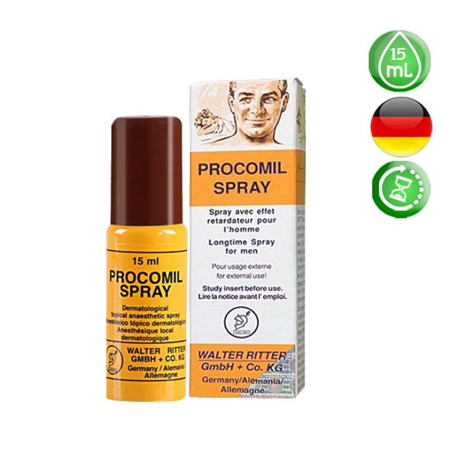 Thuốc Xịt Chống Xuất Tinh Sớm Procomil Spray
