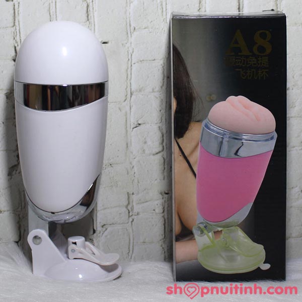 Âm Đạo Giả Gắn Tường Có Rung A8 Cho Nam Thủ Dâm