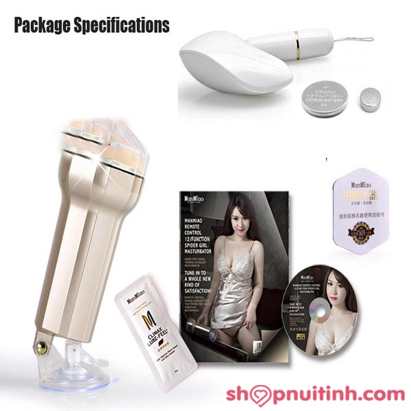 Âm Đạo Giả Cao Cấp Gắn Tường MANMIAO Spider 
