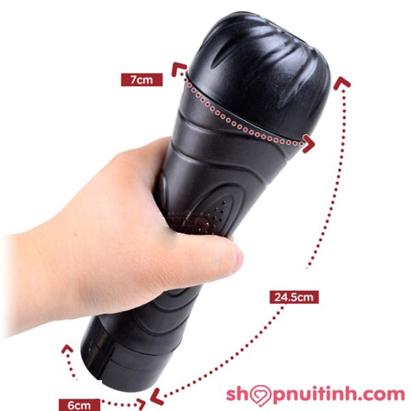 Pussy 2021 - Âm Đạo Giả Đèn Pin 7 Chế Độ Rung