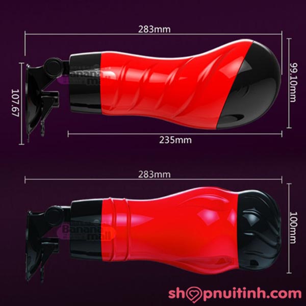 Âm Đạo Giả Gắn Tường Đa Năng Crazy Bull AD75