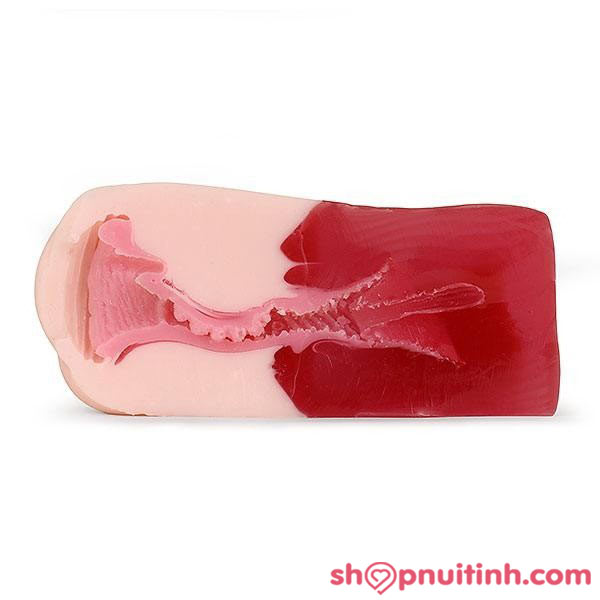 Magic Eyes Uterus -  Âm Đạo Giả Trần Silicon Cao Cấp Mền Mại Giống 2 Đầu Âm Đạo
