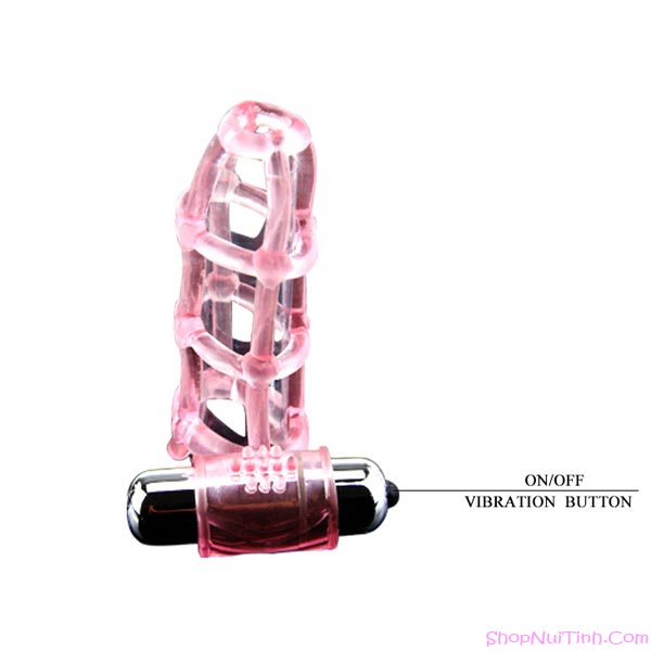 Bao Cao Su Đôn Dên Lưới Có Rung - BD114