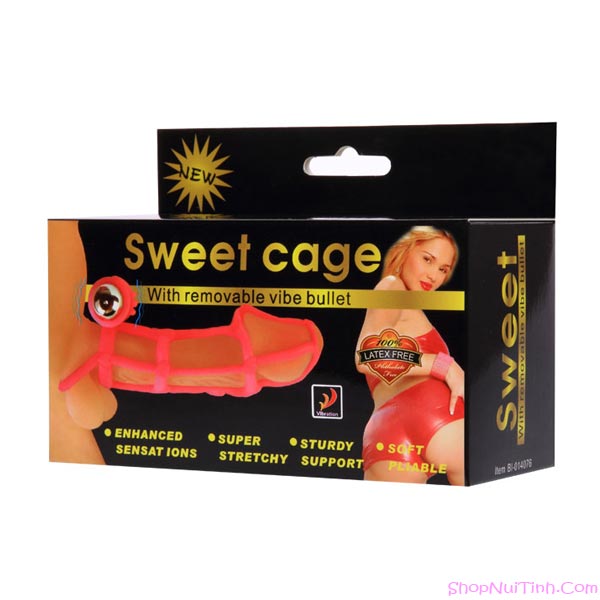 Bao Cao Su Đôn Dên Lưới Có Rung - BD114