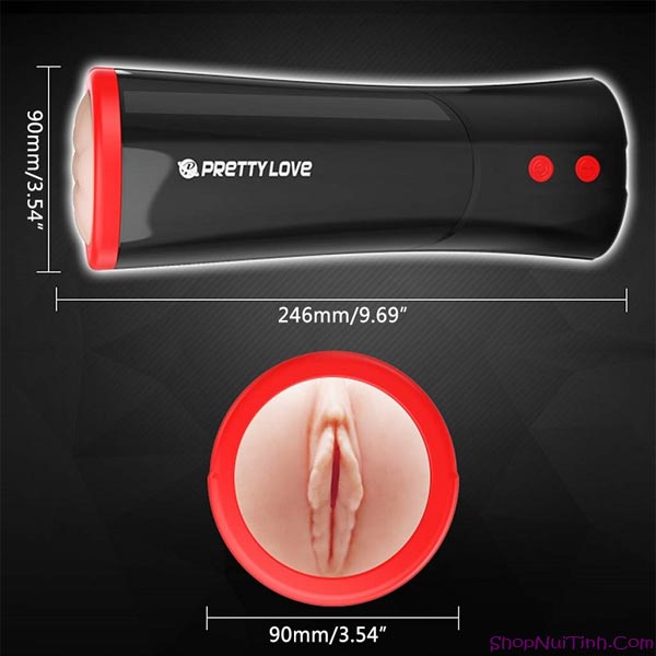 Cốc Âm Đạo Pretty Love Thủ Dâm Tự Động-AD87