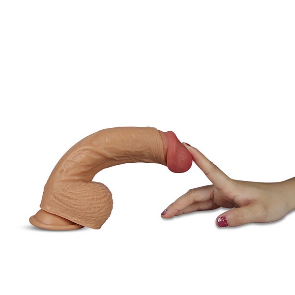 NATURE COCK - Cu Giả Gắn Tường Cho Nữ Silicon Mền Mịn Có Rung