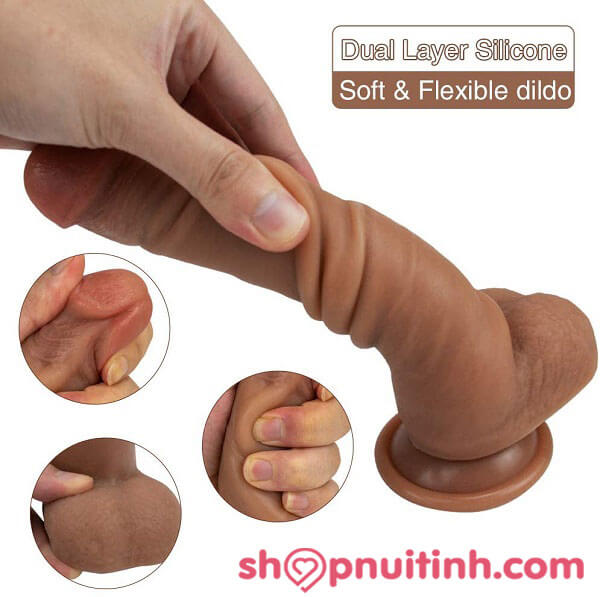 Lovetoy-Cu Giả Hít Tường Da Lâu Hàng Chính Hãng USA