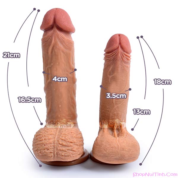 Dương Vật Giả Siêu Khủng Dây Đeo Cho Les - HM213