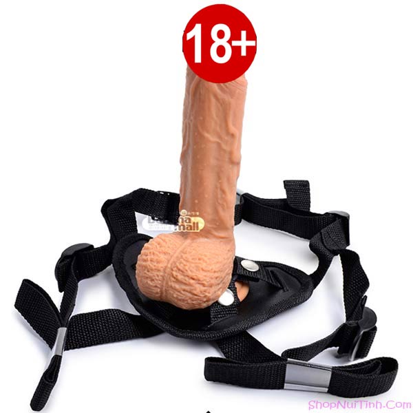 Dương Vật Giả Siêu Khủng Dây Đeo Cho Les - HM213