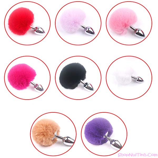 Đồ chơi hậu môn giá rẻ gắn đuôi thỏ - HM187