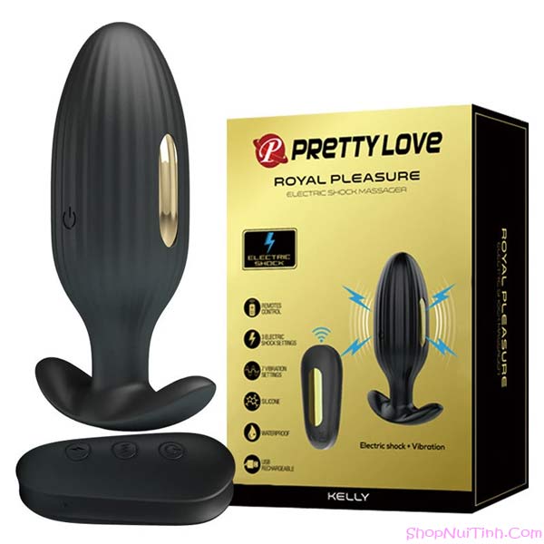 Đồ Chơi Hậu Môn Điều Khiển Từ Xa Prettylove Kelly - HM181