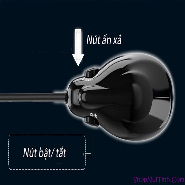 Máy Rung Hậu Môn Bơm Hơi Kích Thích Mr Play