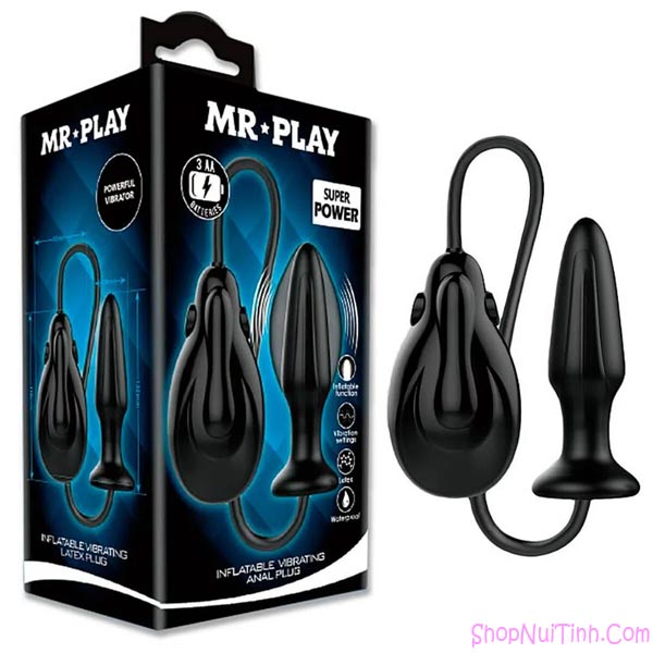 Máy Rung Hậu Môn Bơm Hơi Kích Thích Mr Play