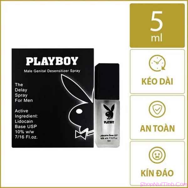 Chai Thuốc Xịt Playboy Kéo dài Cuộc Yêu Lâu Hơn - TX136