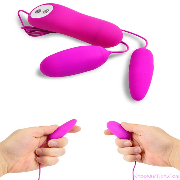 Trứng rung hai đầu Pretty Love Silicon - TR240