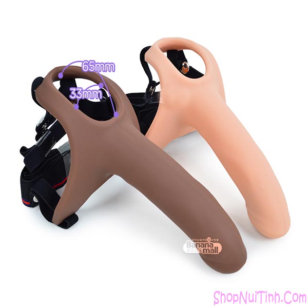 Dương Vật Giả Silicon Dây Đeo Curved Dong
