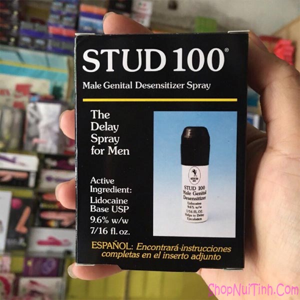 Thuốc Xịt Stud 100 - Kéo Dài Quan Hệ Chơi Lâu Ra
