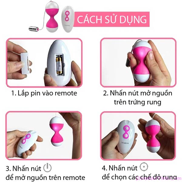 Máy Rung Nalone Cao Cấp Điều Khiển Không Dây TR239