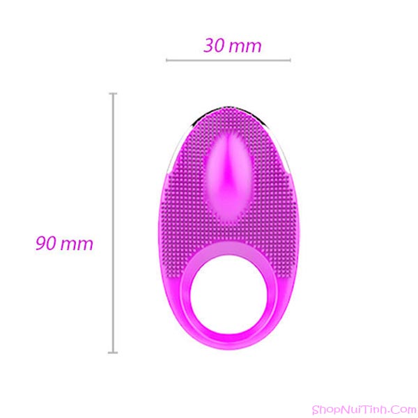 Vòng Đeo Dương Vật Có Rung Qeen VD355