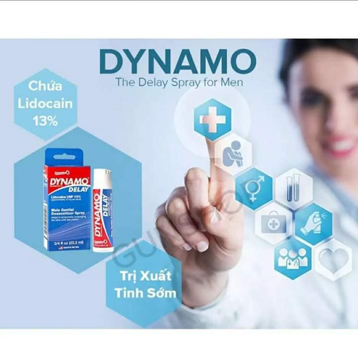 Chai xịt Dynamo Delay Spray của Mỹ có tác dụng gì?