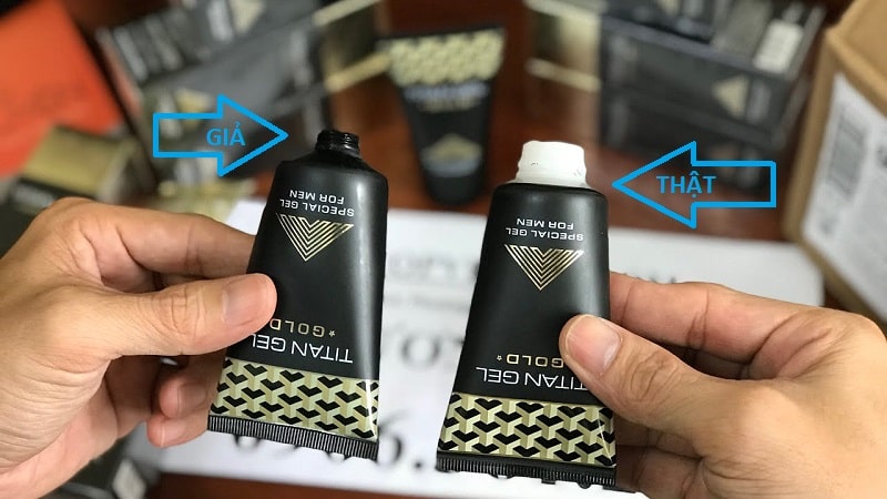 Gel Titan gold là gì? Cách phân biệt Gel Titan Gold thật giả