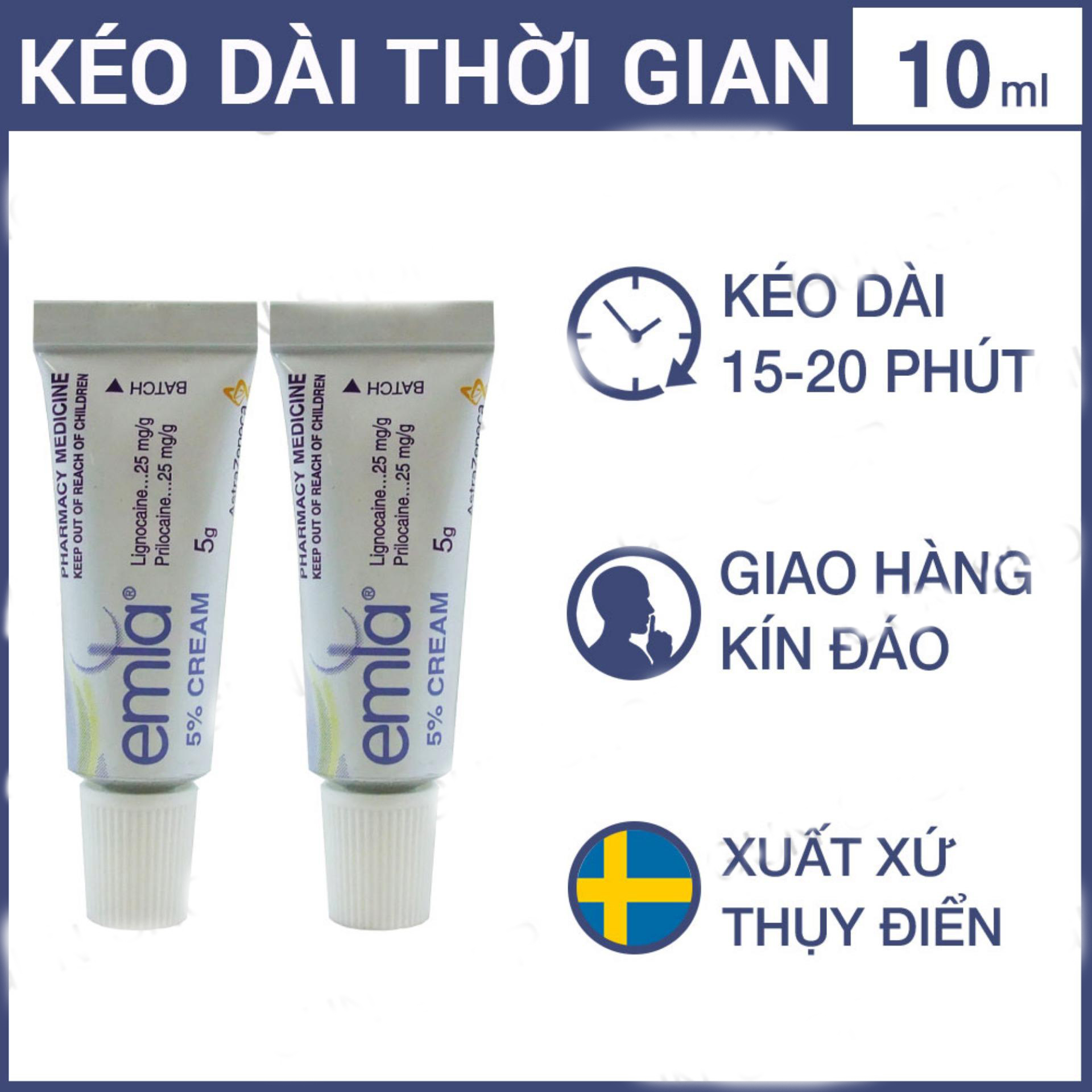 [Sự thật] Kem kéo dài thời gian quan hệ Emla 5 % có tốt thật không?