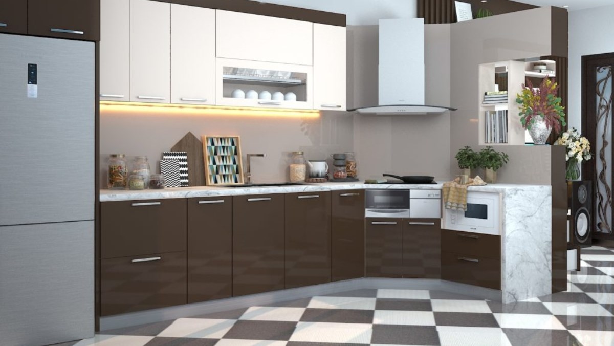 Giải pháp khắc phục bếp đối diện nhà vệ sinh 