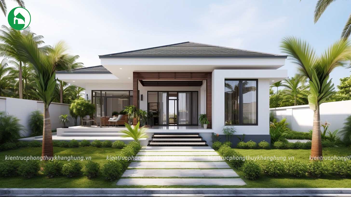 ưu điểm của nhà mái ngói 1 tầng đẹp 