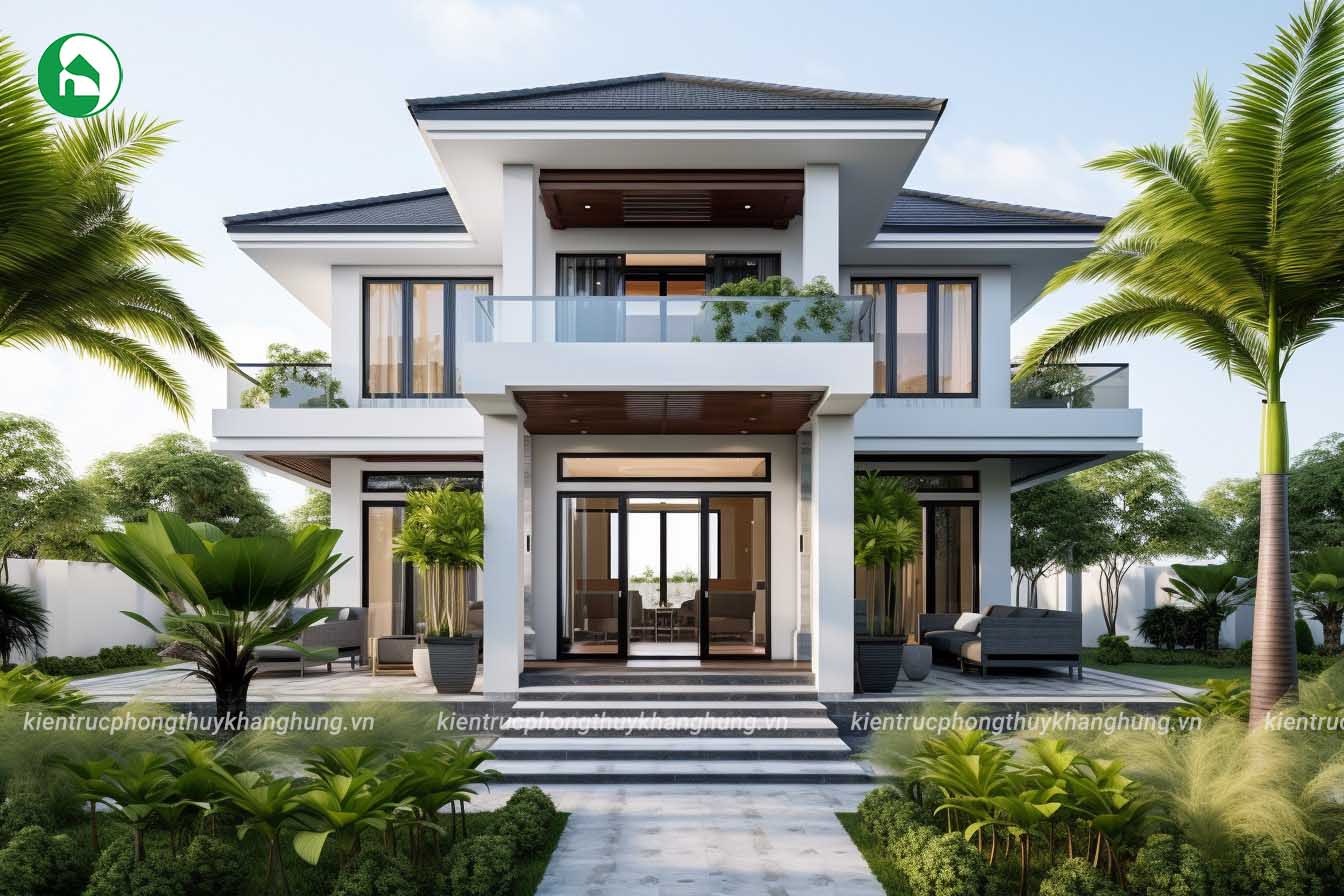 Nhà mái nhật có tính thẩm mỹ cao 