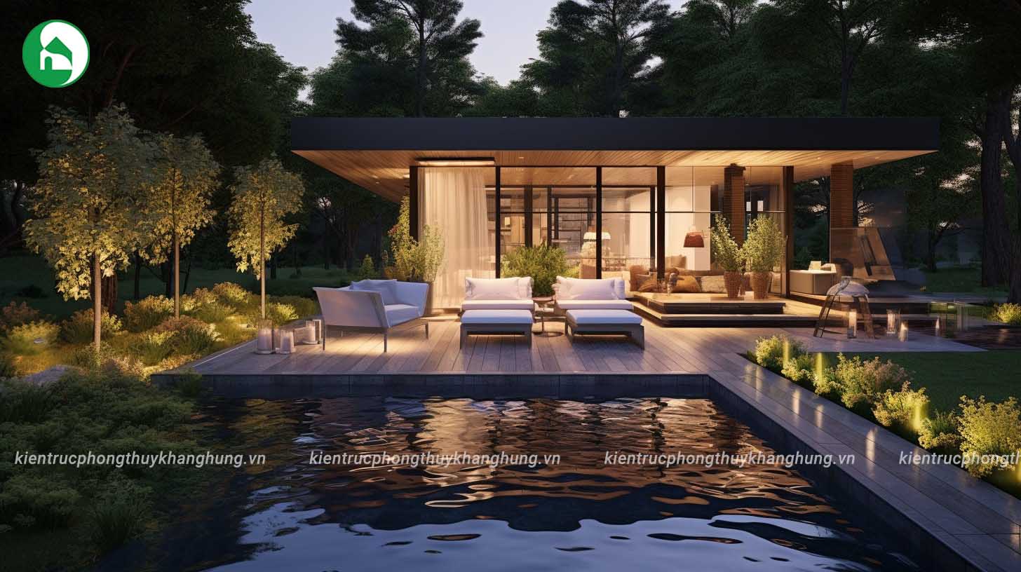 Villa 1 tầng sân vườn, không gian sống cho cả gia đình