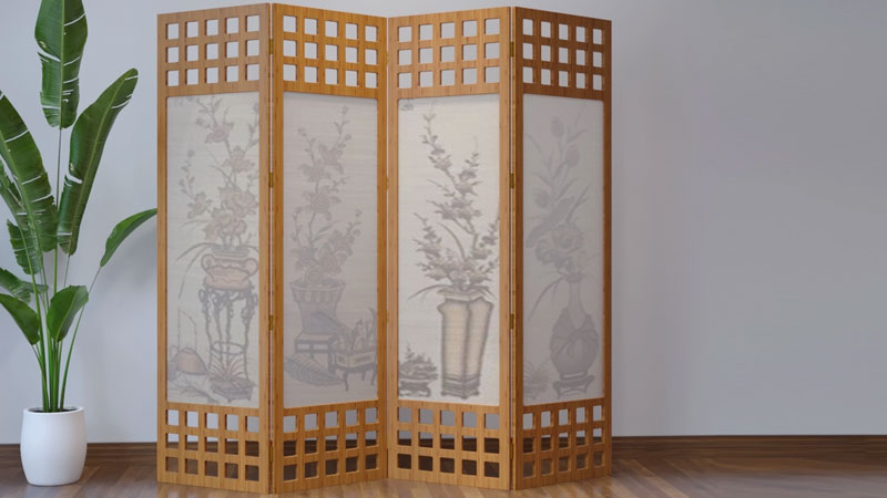 sử dụng bình phong