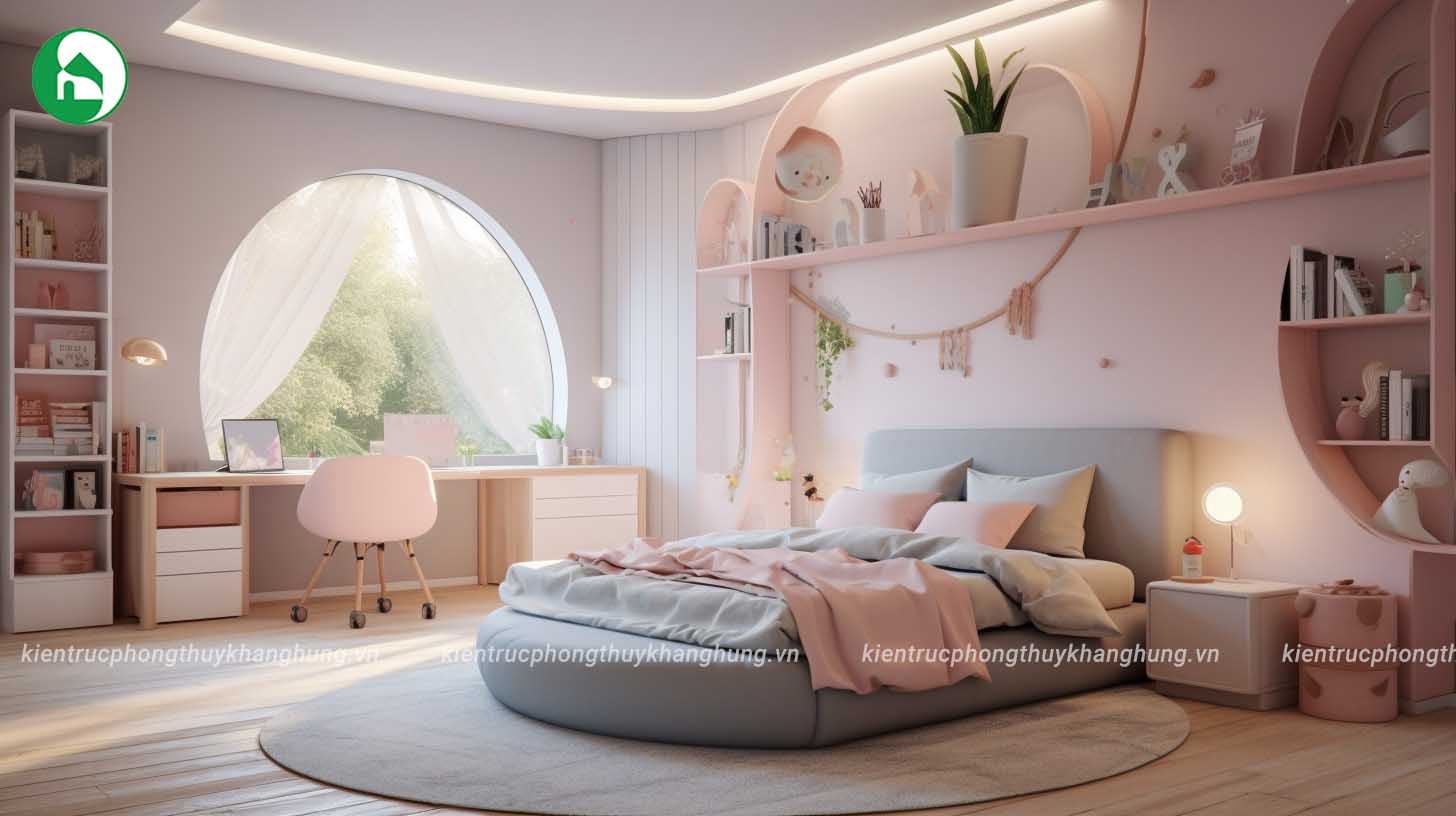 Sử dụng màu sắc tương phản đảm bảo sự hài hòa cân đối 