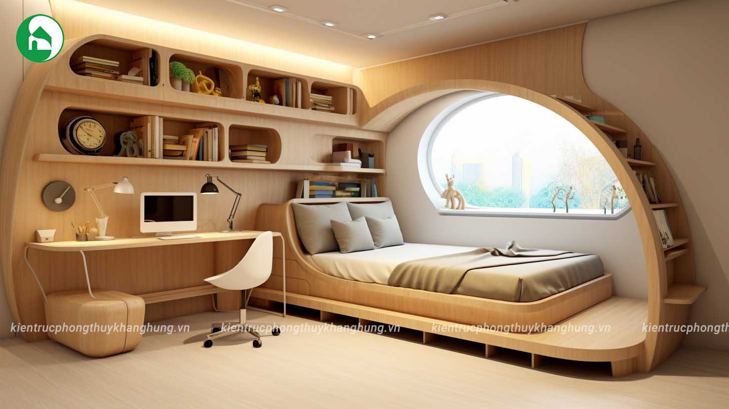 Bố trí quá nhiều đồ đạc gây cảm giác chật chội, khó chịu 